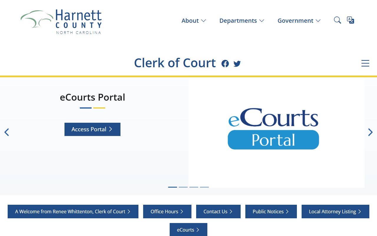 Harnett County traffic court records