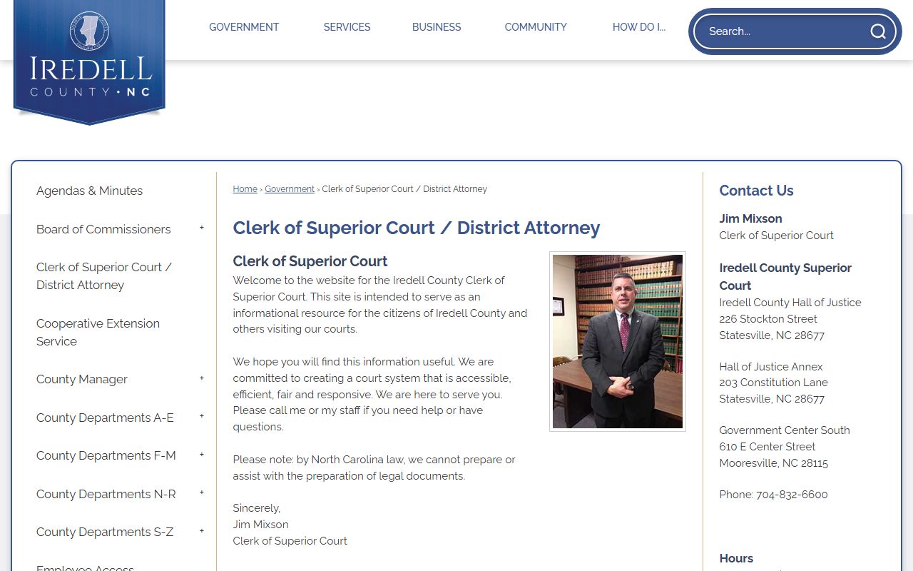 Iredell County traffic court records